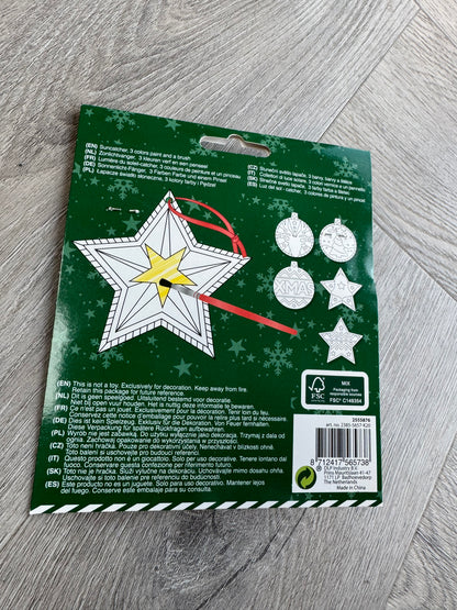 DIY kerst 'ster'