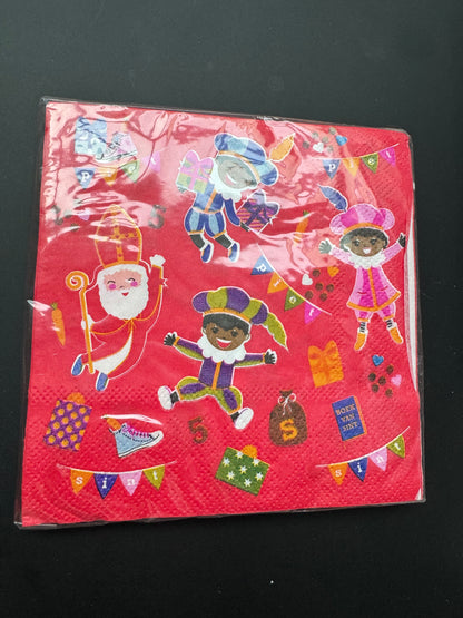 Servetten Sinterklaas