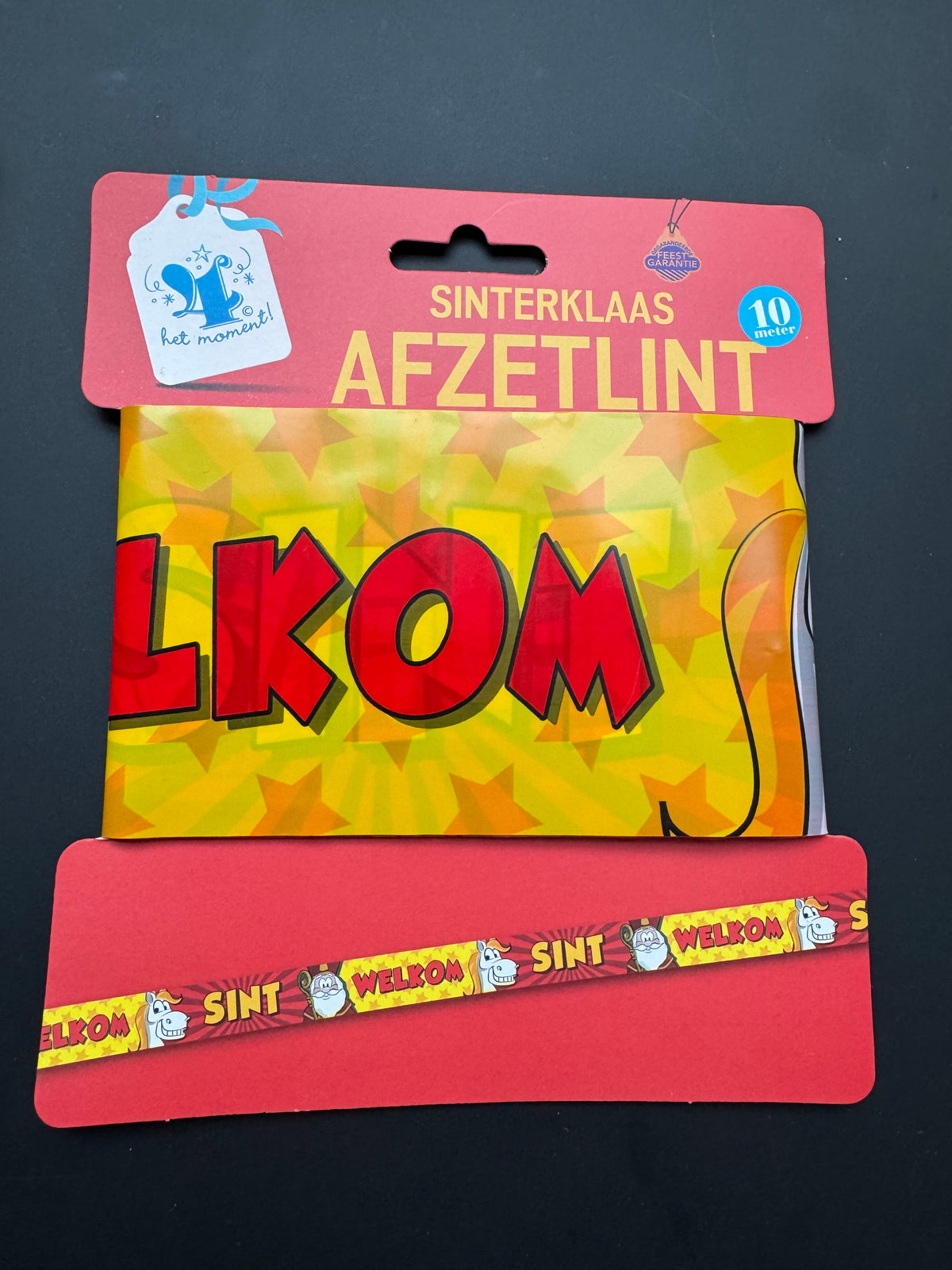 Afzetlint Sint 10 meter