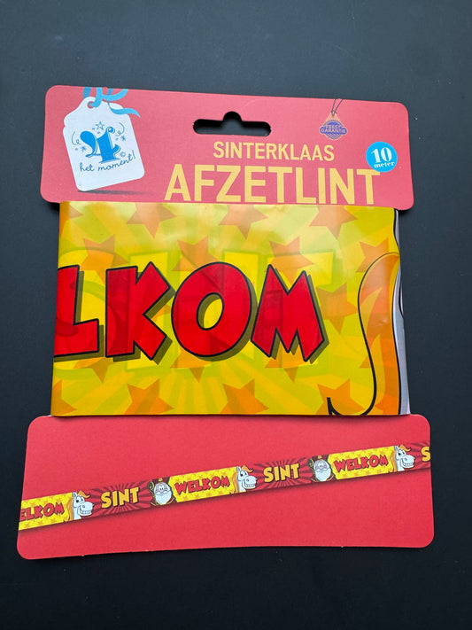 Afzetlint Sint 10 meter