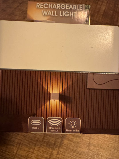 Oplaadbare wandlamp Up - Down