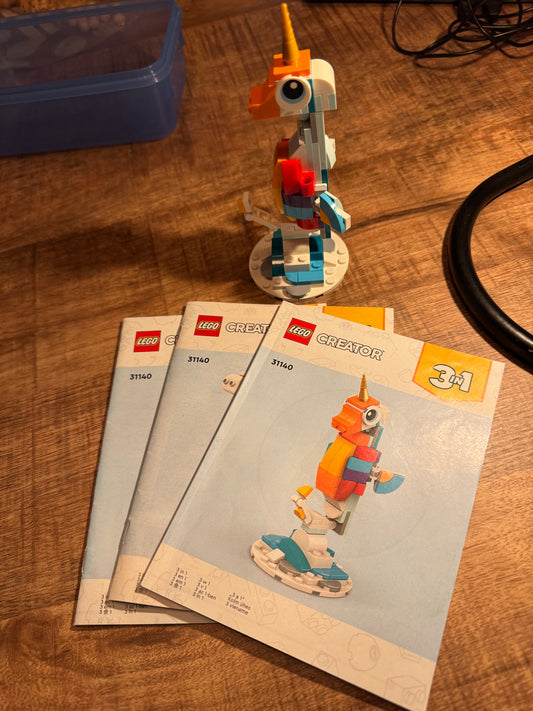 LEGO 31140 - Creator 'Magische eenhoorn'