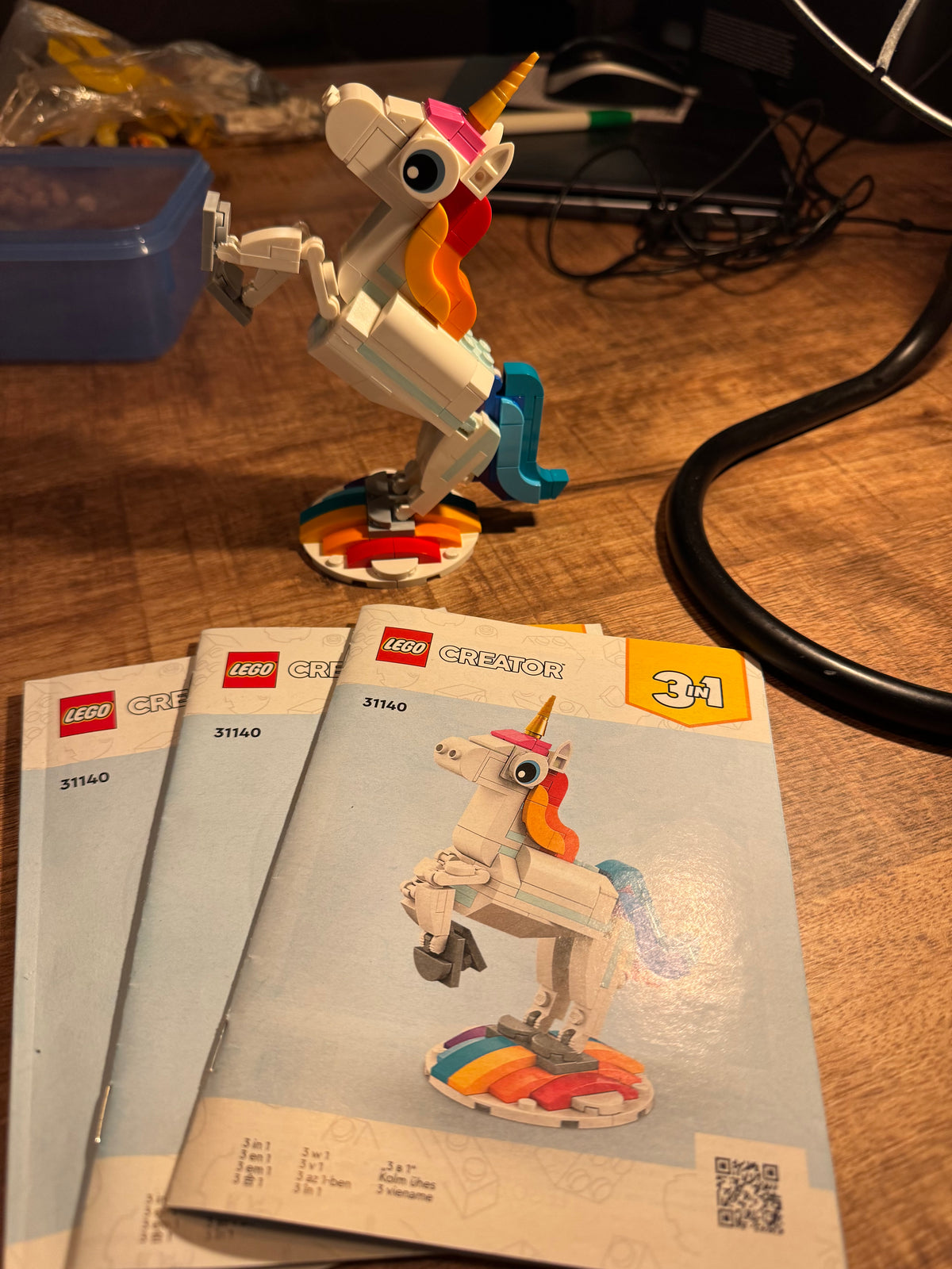 LEGO 31140 - Creator 'Magische eenhoorn'