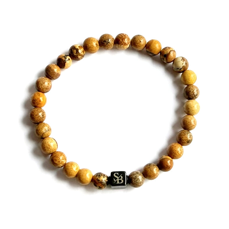 Matte Desert Jaspis Stones (6mm)