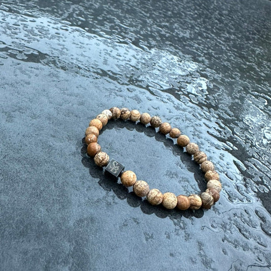 Matte Desert Jaspis Stones (6mm)