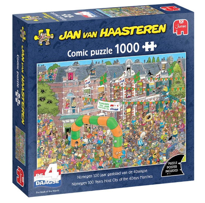 Nijmegen 100 jaar gaststad van de 4Daagse - 1000 stukjes