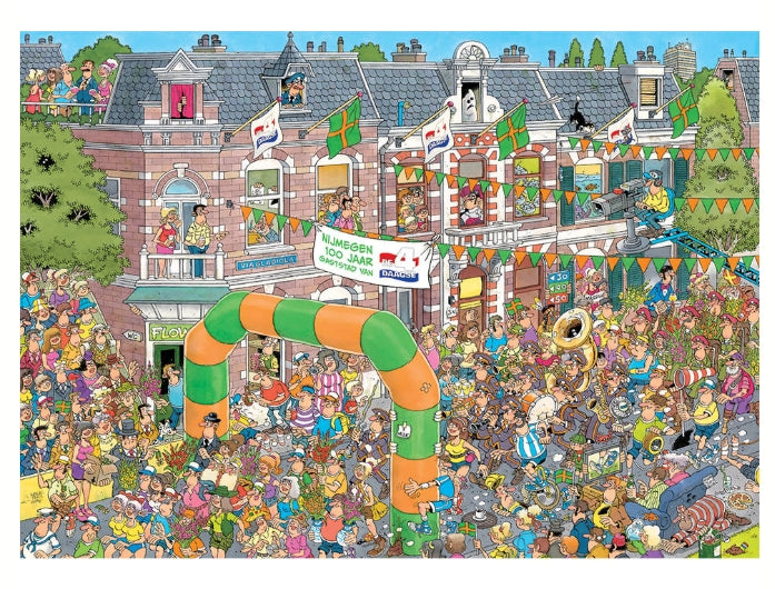 Nijmegen 100 jaar gaststad van de 4Daagse - 1000 stukjes