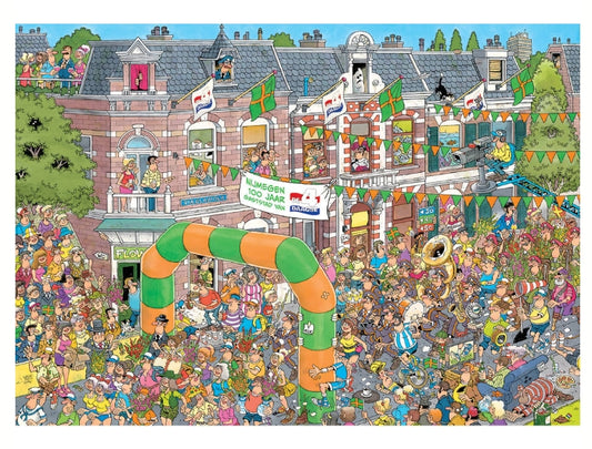 Nijmegen 100 jaar gaststad van de 4Daagse - 1000 stukjes
