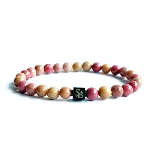Pink Rhodonite Stones (6mm)