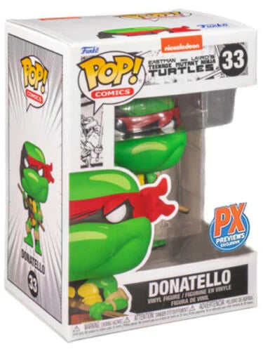 Funko Pop! Comics 033 - Teenage Mutant Ninja Turtles - Donatello (2021) Exclusive / VAULTED