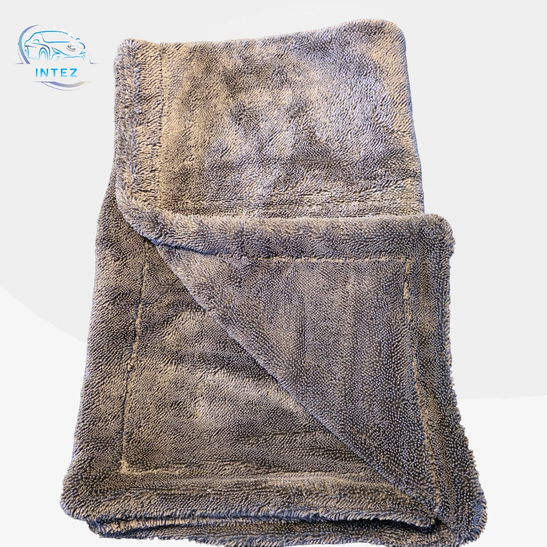 Intez Premium Droogdoek 1200 GSM - Ultra Absorberend 50x80cm dubbel-sided twisted loop