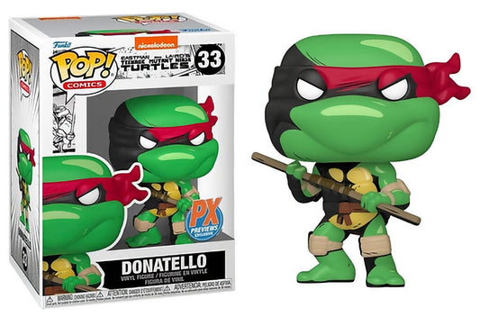 Funko Pop! Comics 033 - Teenage Mutant Ninja Turtles - Donatello (2021) Exclusive / VAULTED