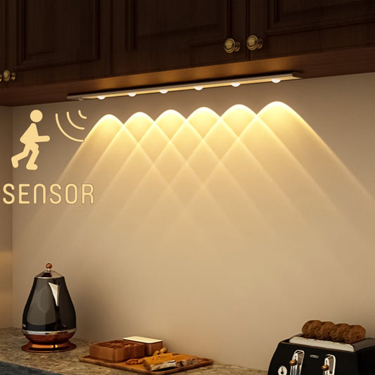 LED's Light EasyFix Kastverlichting met Bewegingssensor - RGB functie - 6 lichtpunten - Draadloos en oplaadbaar - 68,5 cm
