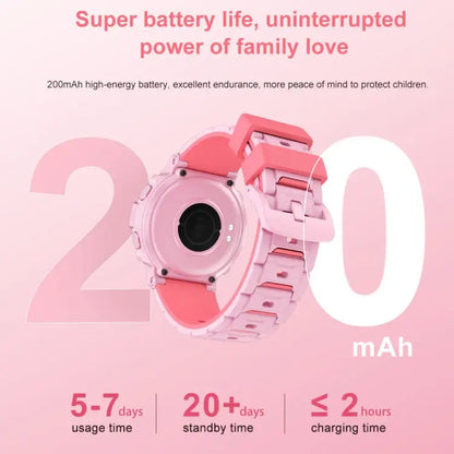 HT19 1.2 inch Round Screen IP68 Children Smart Watch, Support Sleep Monitoring(Blue)