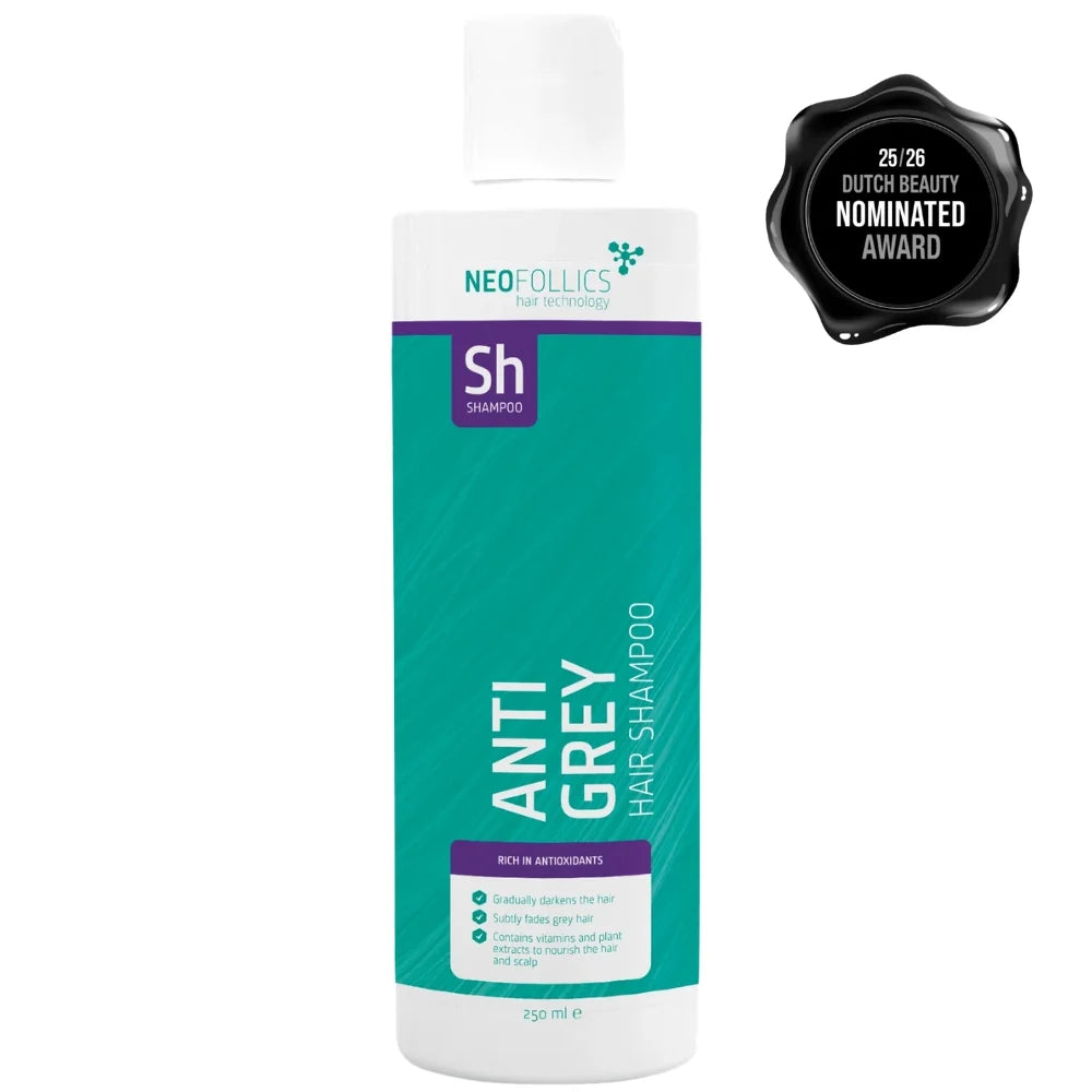 Neofollics - Anti Grey Shampoo - Vermindert zichtbaar grijs haar - 250 ml
