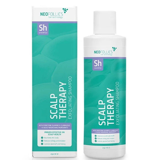 Neofollics - Scalp Therapy Exfoliating Shampoo - Kalmeert en zuivert de hoofdhuid - 250 ml